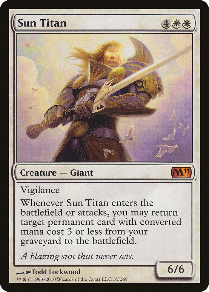 Sun Titan (M11) #35 M - Oversize Cards Pokemon card