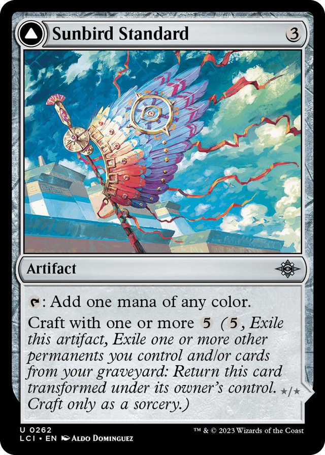 0262 Sunbird Standard U The Lost Caverns of Ixalan