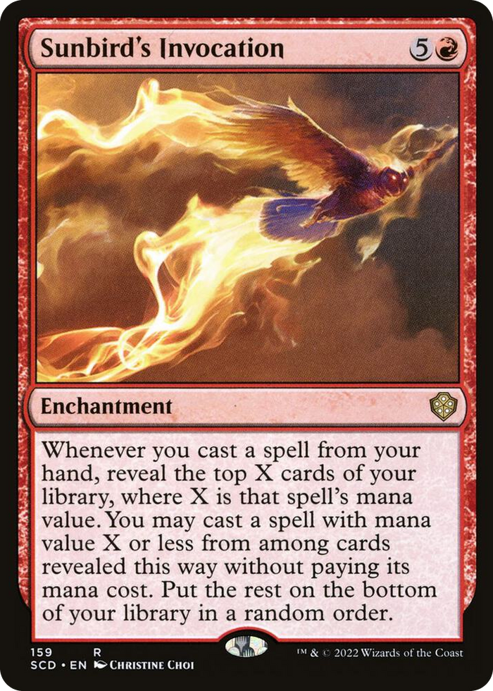Sunbird's Invocation #159 R - Starter Commander Decks Pokemon card