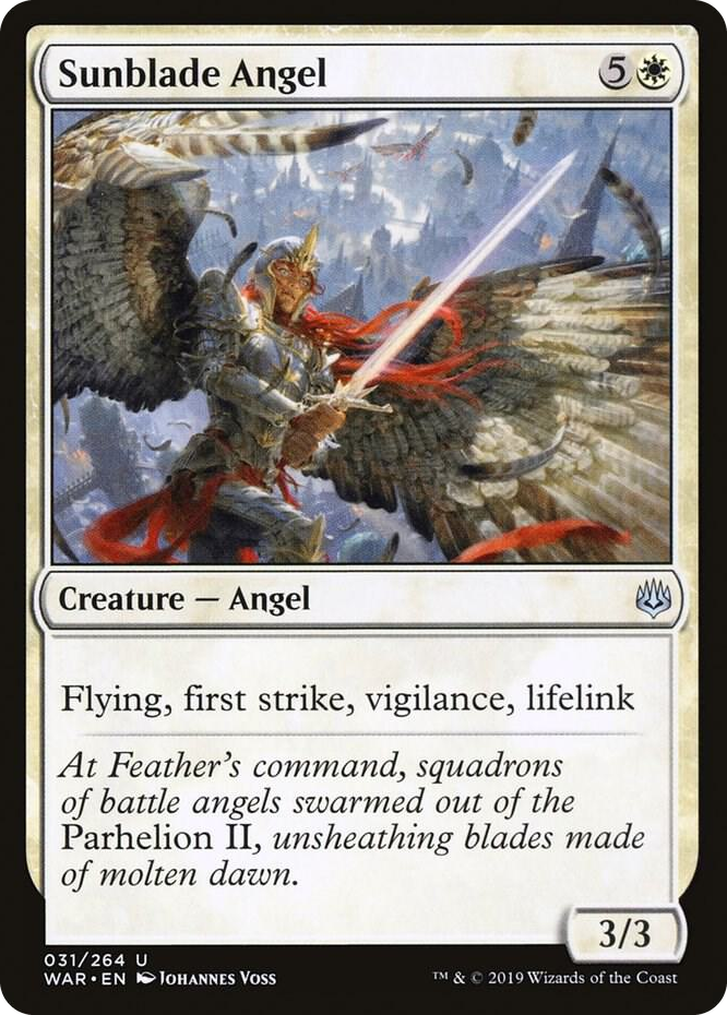 0031 Sunblade Angel U War of the Spark