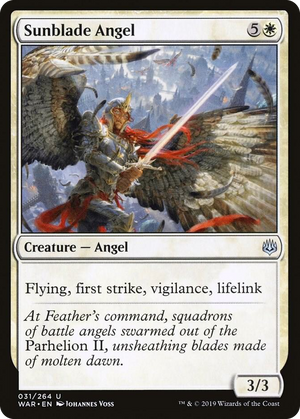 0031 Sunblade Angel U War of the Spark