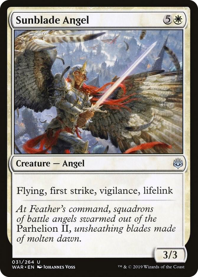 0031 Sunblade Angel U War of the Spark