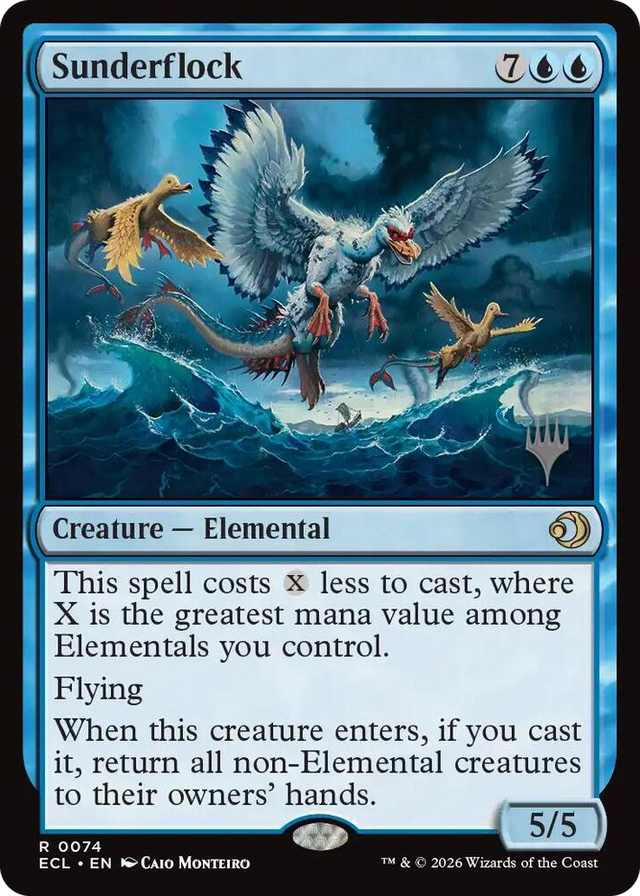 0074 Sunderflock R Promo Pack: Lorwyn Eclipsed