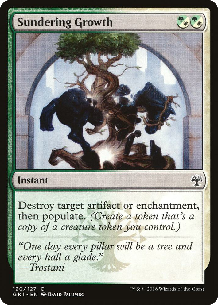0120 Sundering Growth C Guilds of Ravnica: Guild Kits