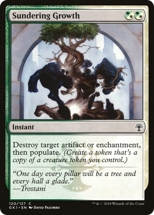 0120 Sundering Growth C Guilds of Ravnica: Guild Kits