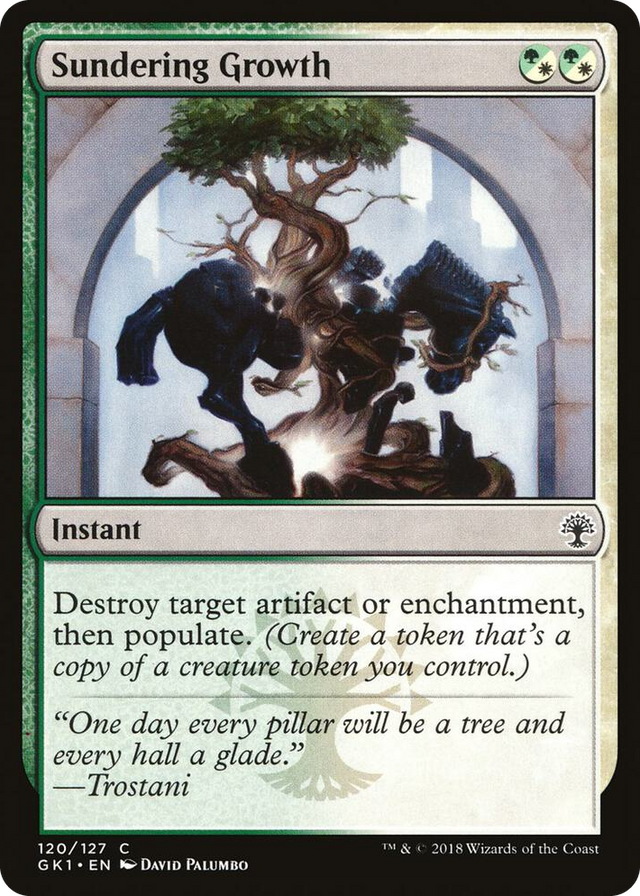 0120 Sundering Growth C Guilds of Ravnica: Guild Kits