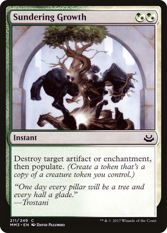 Sundering Growth #211 C - Modern Masters 2017 Pokemon card