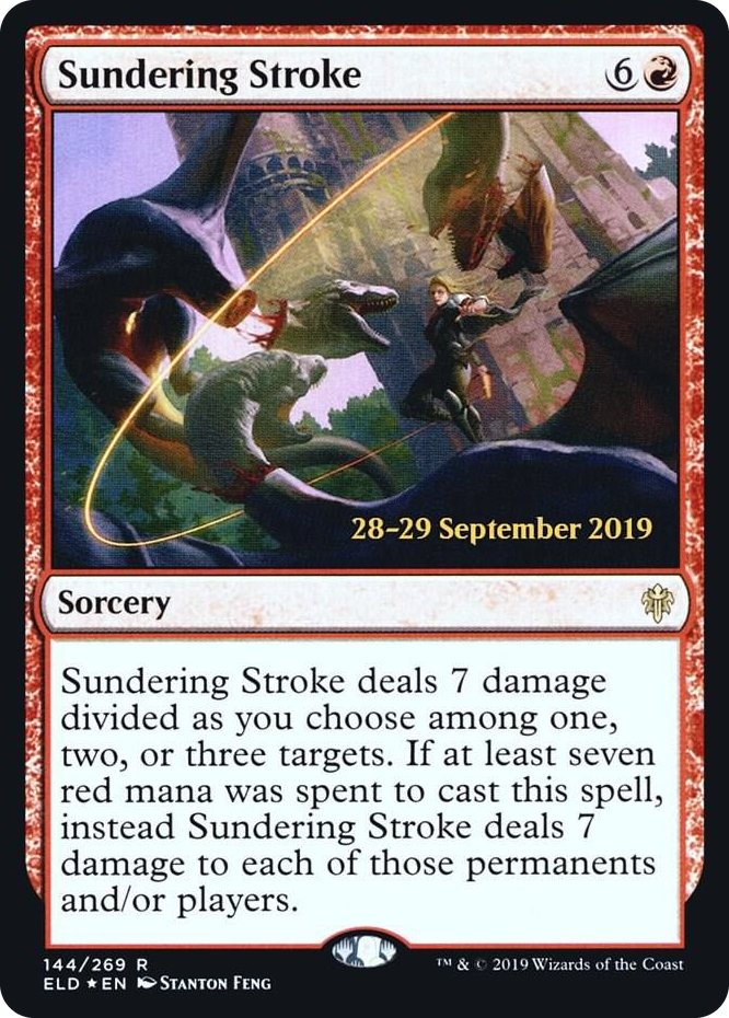 0144 Sundering Stroke R Prerelease Cards
