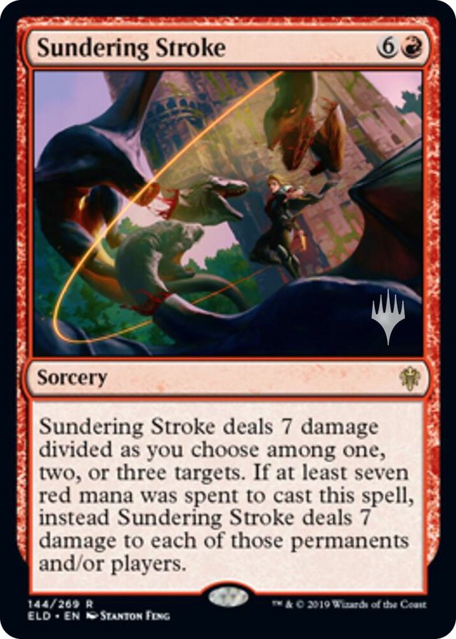 0144 Sundering Stroke R Promo Pack: Throne of Eldraine