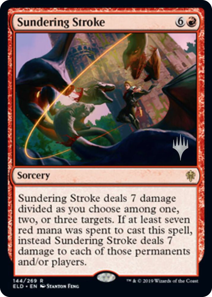 0144 Sundering Stroke R Promo Pack: Throne of Eldraine