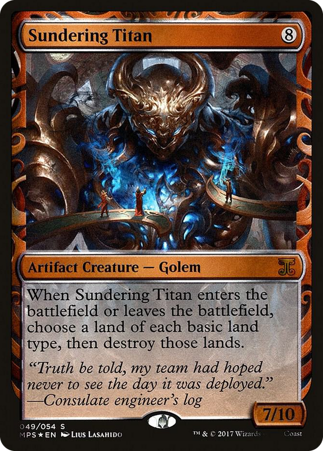 0049 Sundering Titan M Masterpiece Series: Kaladesh Inventions