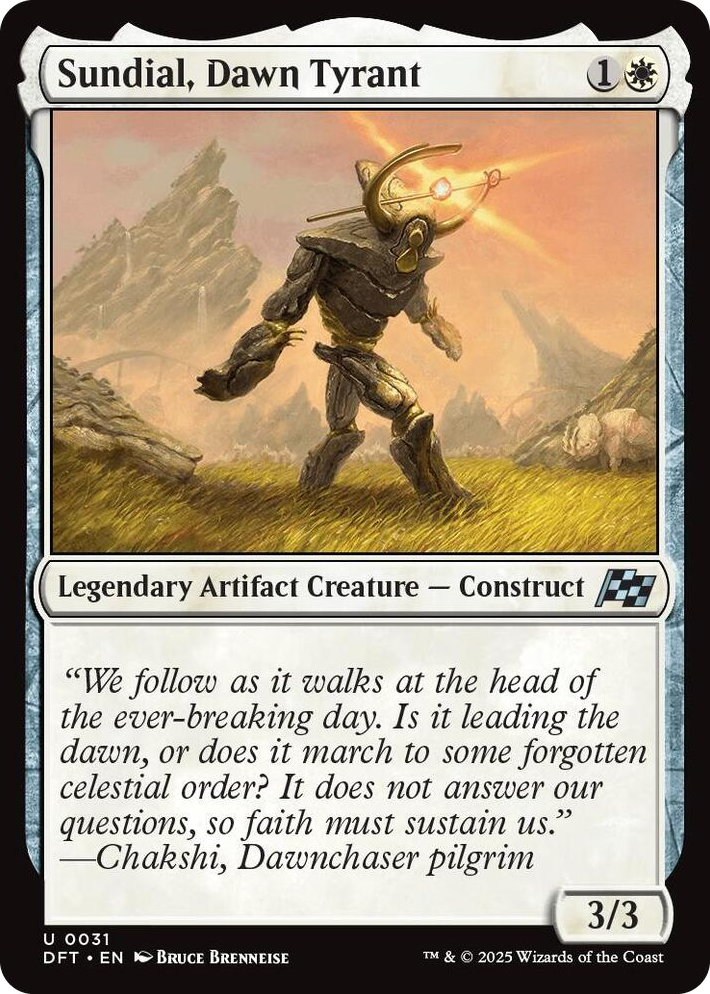 0031 Sundial, Dawn Tyrant U Aetherdrift