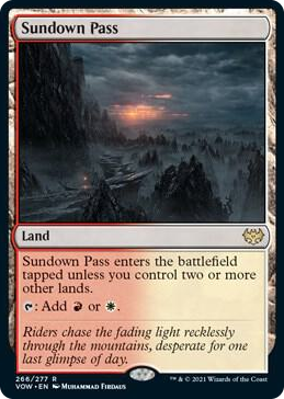 0266 Sundown Pass R Innistrad: Crimson Vow