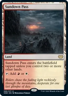 0266 Sundown Pass R Innistrad: Crimson Vow