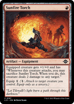 0167 Sunfire Torch C The Lost Caverns of Ixalan