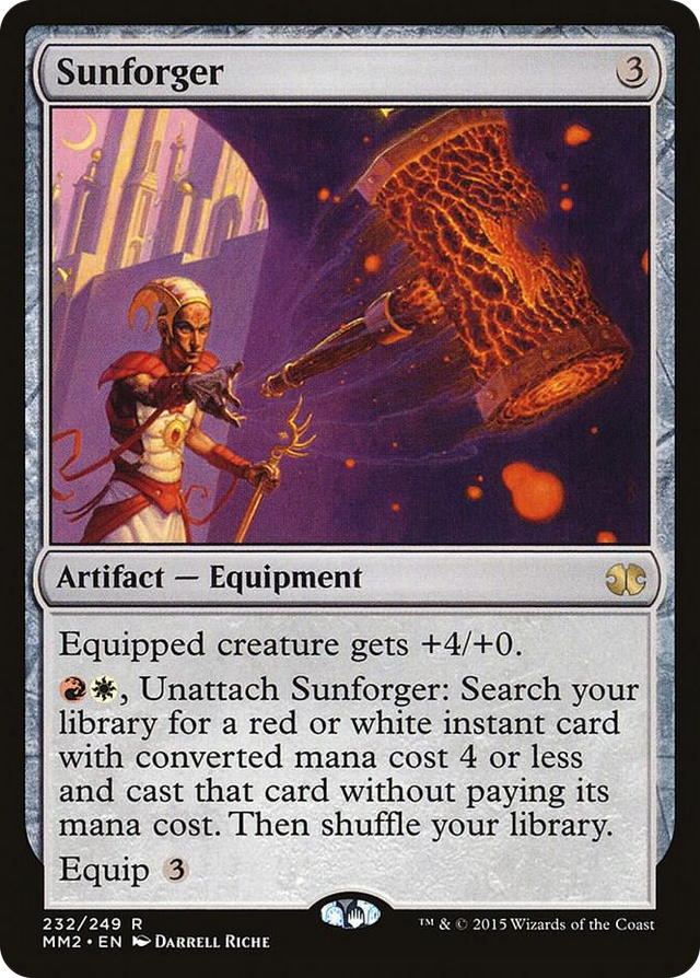 0232 Sunforger R Modern Masters 2015