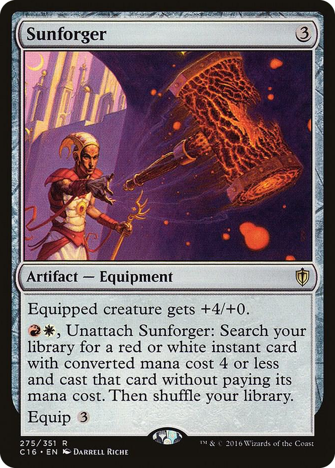 Sunforger #275 R - Commander 2016 Pokemon card