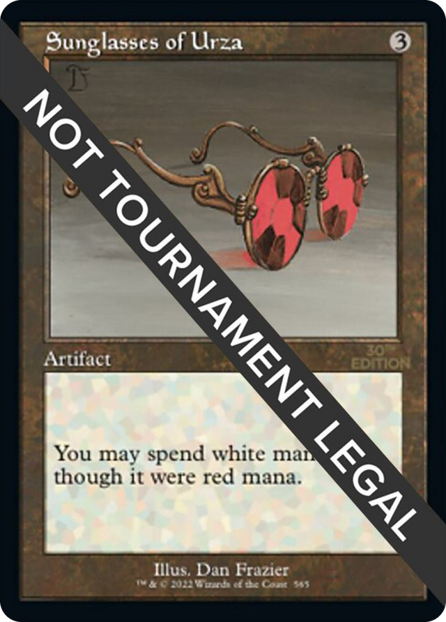 0565 Sunglasses of Urza (Retro Frame) R 30th Anniversary Edition