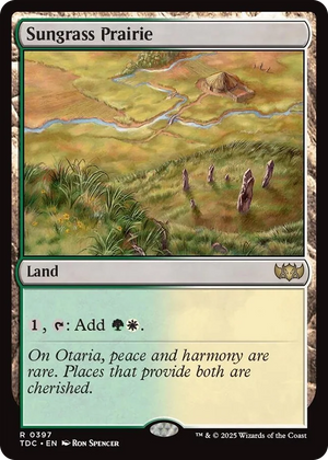 0397 Sungrass Prairie R Commander: Tarkir: Dragonstorm