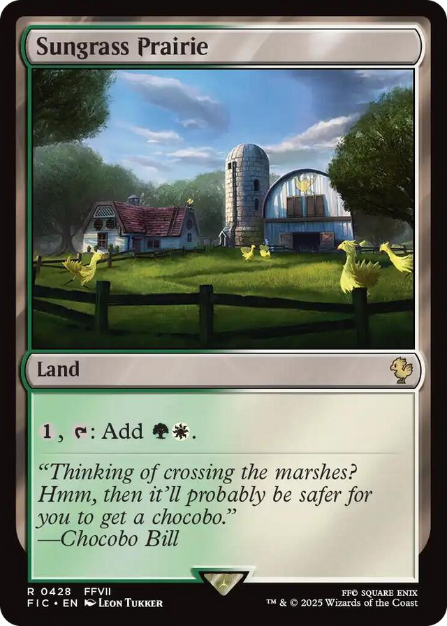 0428 Sungrass Prairie R Commander: FINAL FANTASY