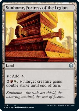 0319 Sunhome, Fortress of the Legion U Commander 2021