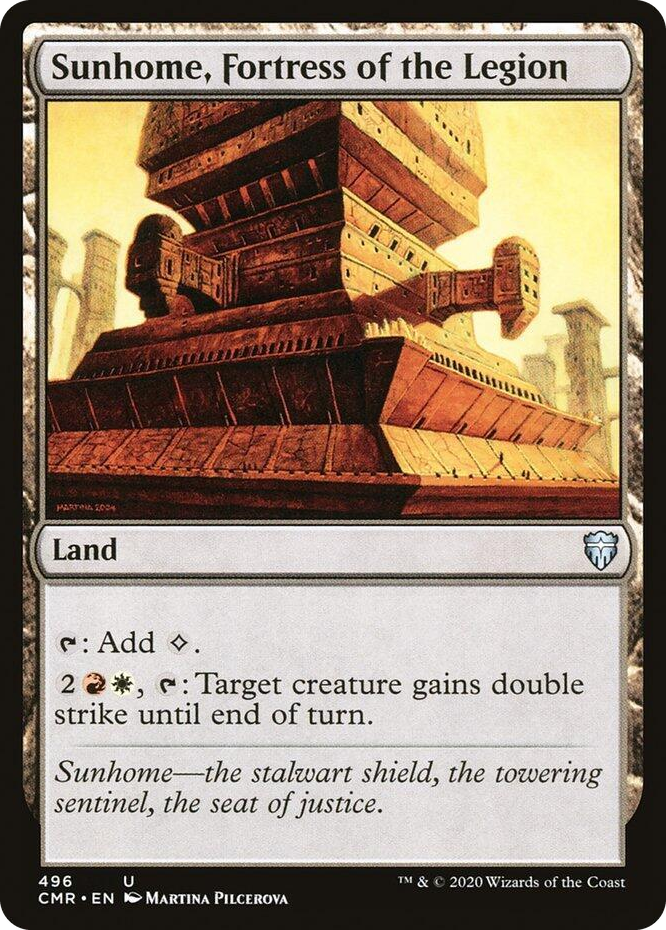 0496 Sunhome, Fortress of the Legion U Commander Legends
