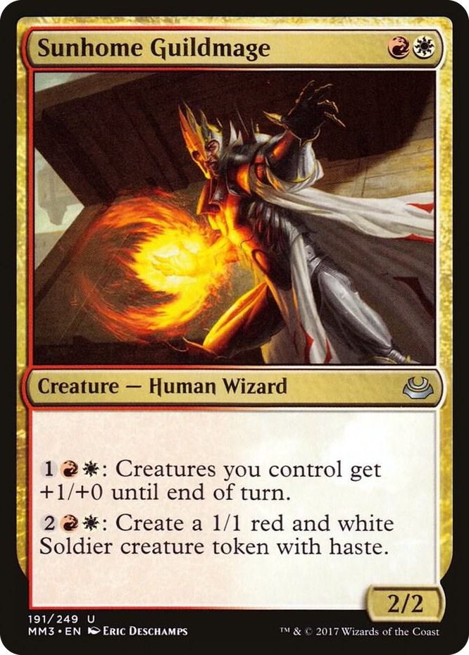 Sunhome Guildmage #191 U - Modern Masters 2017 Pokemon card