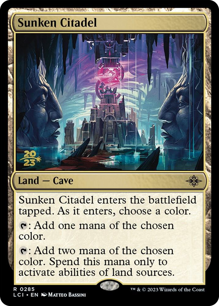 0285 Sunken Citadel R Prerelease Cards