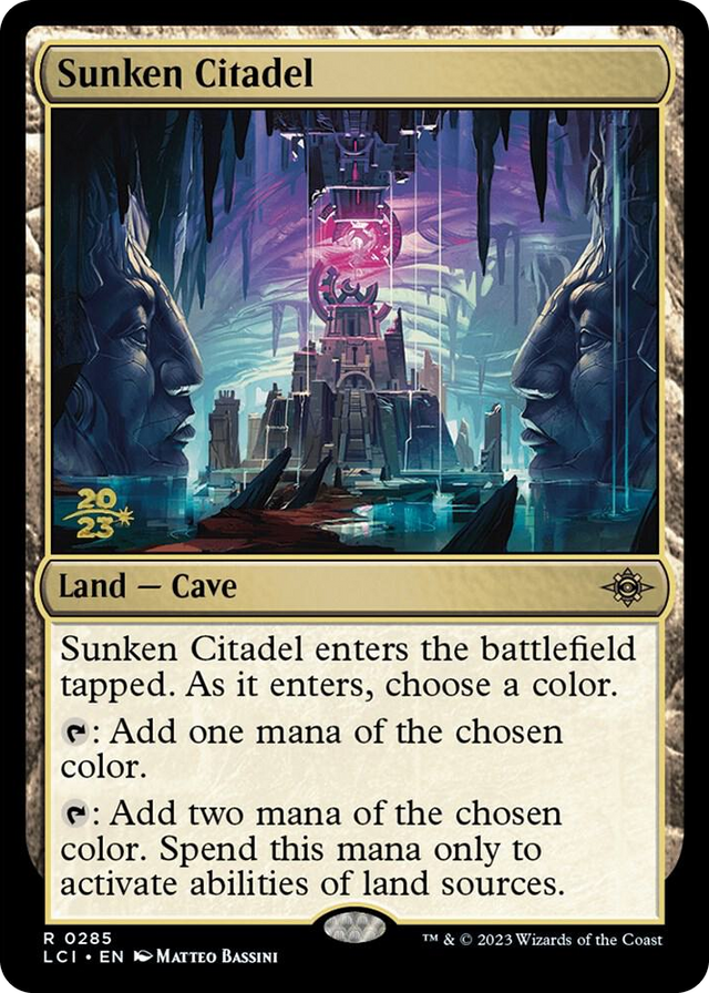 0285 Sunken Citadel R Prerelease Cards