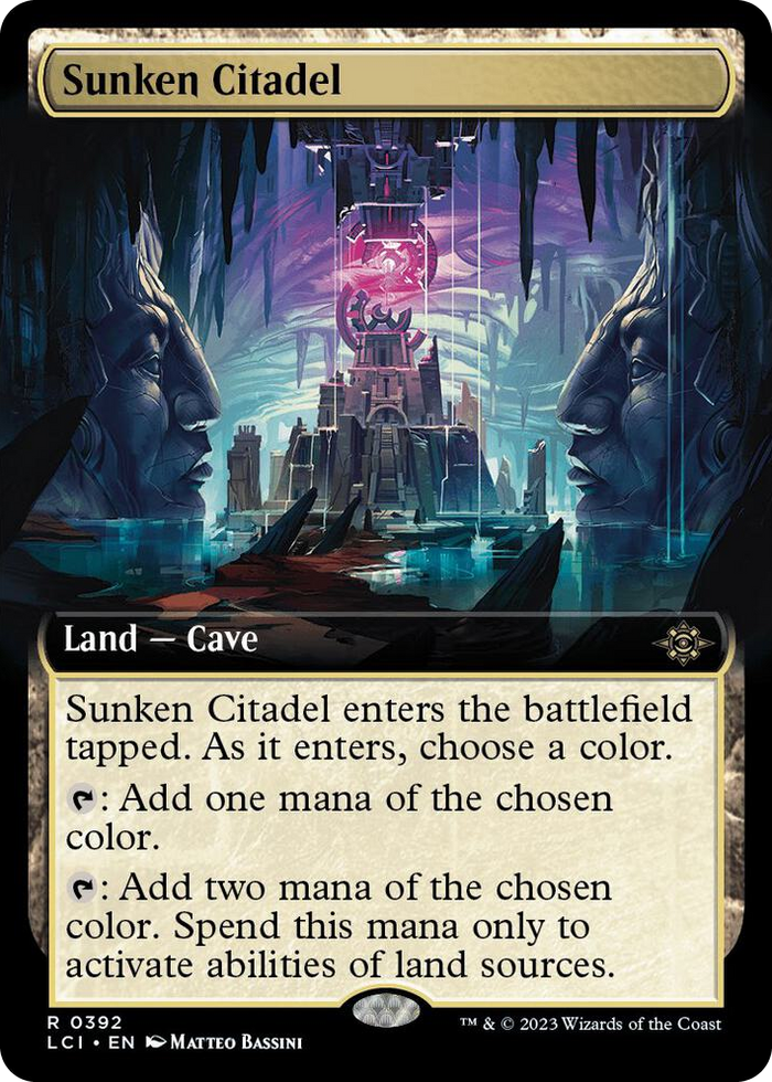 Sunken Citadel (Extended Art) #392 R - The Lost Caverns of Ixalan Pokemon card