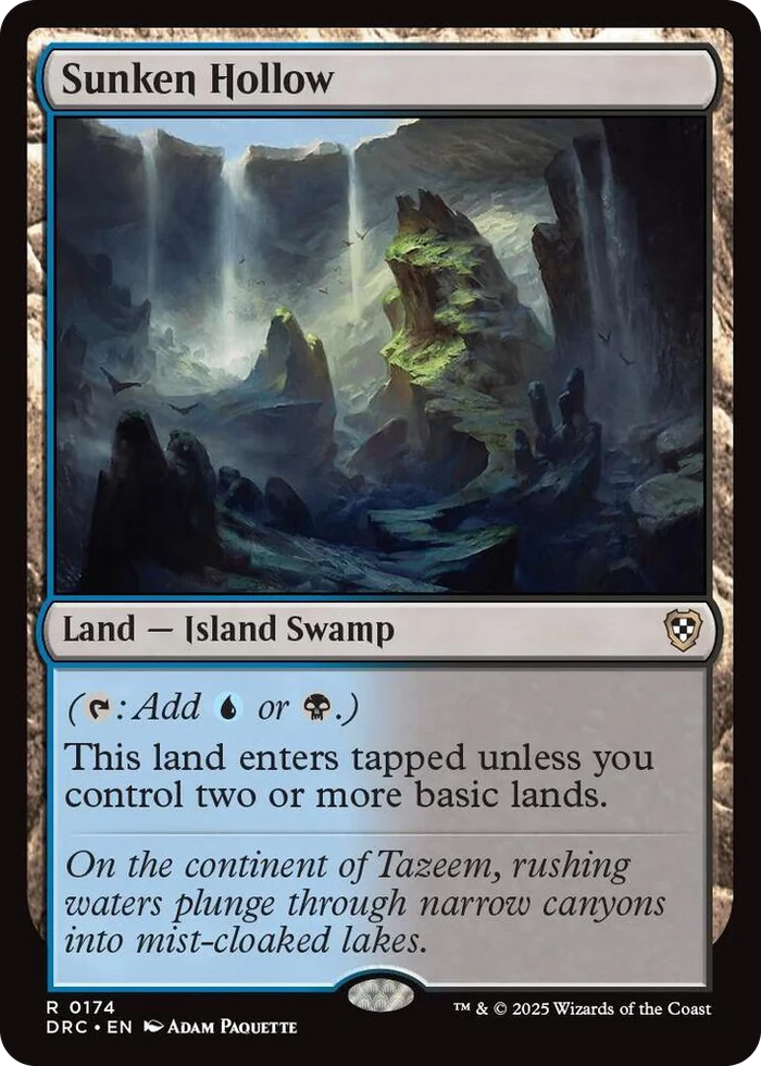0174 Sunken Hollow R Commander: Aetherdrift