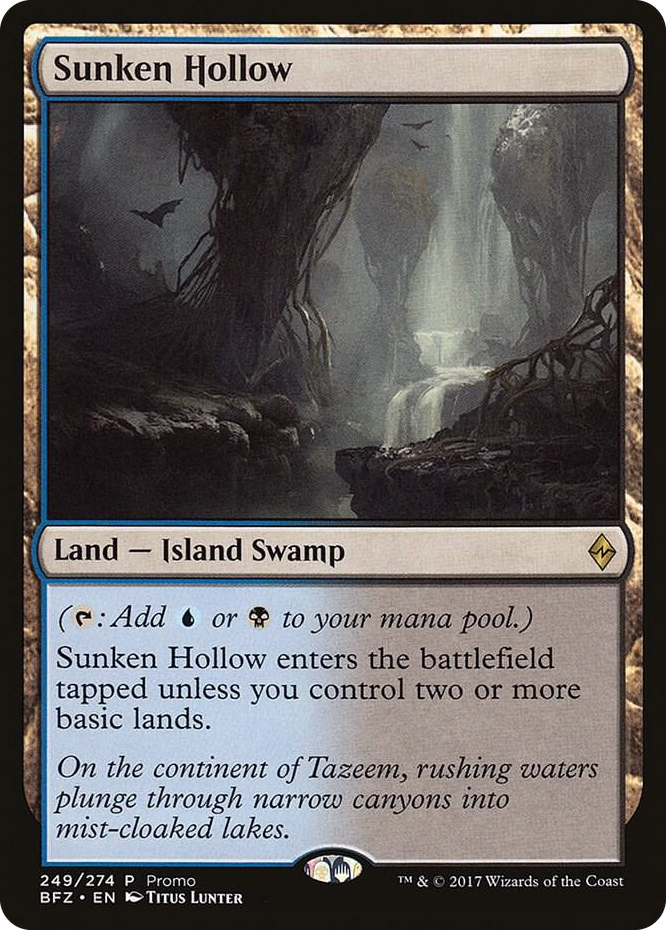 Sunken Hollow #249 P - Standard Showdown Promos Pokemon card