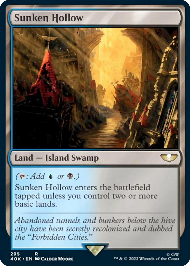 0295 Sunken Hollow R Universes Beyond: Warhammer 40,000