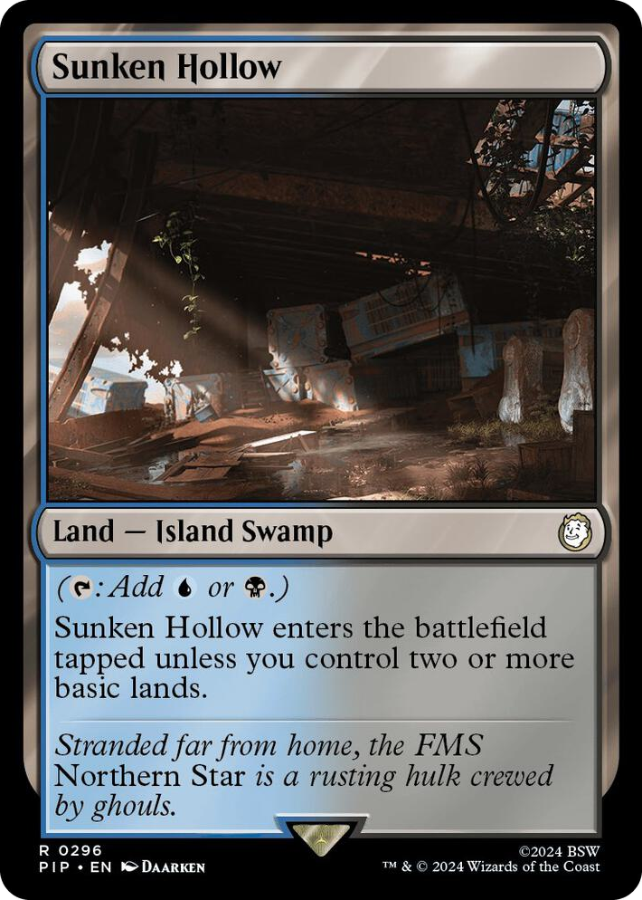 0296 Sunken Hollow R Universes Beyond: Fallout