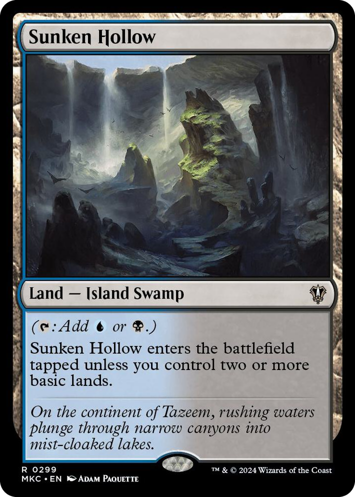 0299 Sunken Hollow R Commander: Murders at Karlov Manor