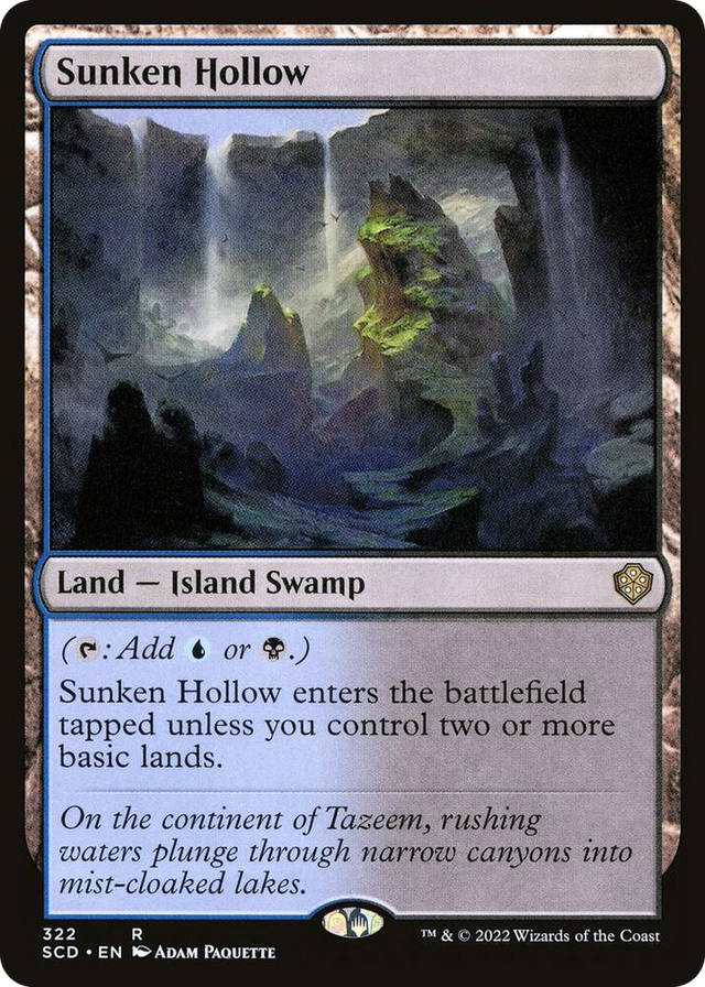 0322 Sunken Hollow R Starter Commander Decks
