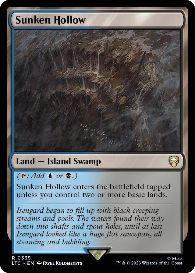 0335 Sunken Hollow R Commander: The Lord of the Rings: Tales of Middle-earth