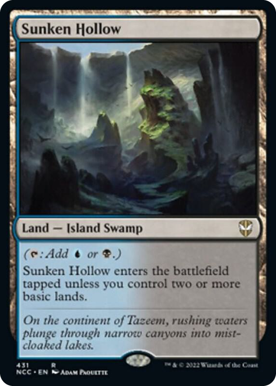 0431 Sunken Hollow R Commander: Streets of New Capenna