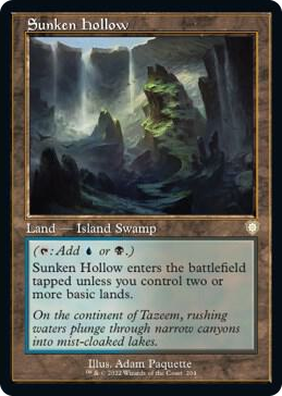 0204 Sunken Hollow (Retro Frame) R Commander: The Brothers' War