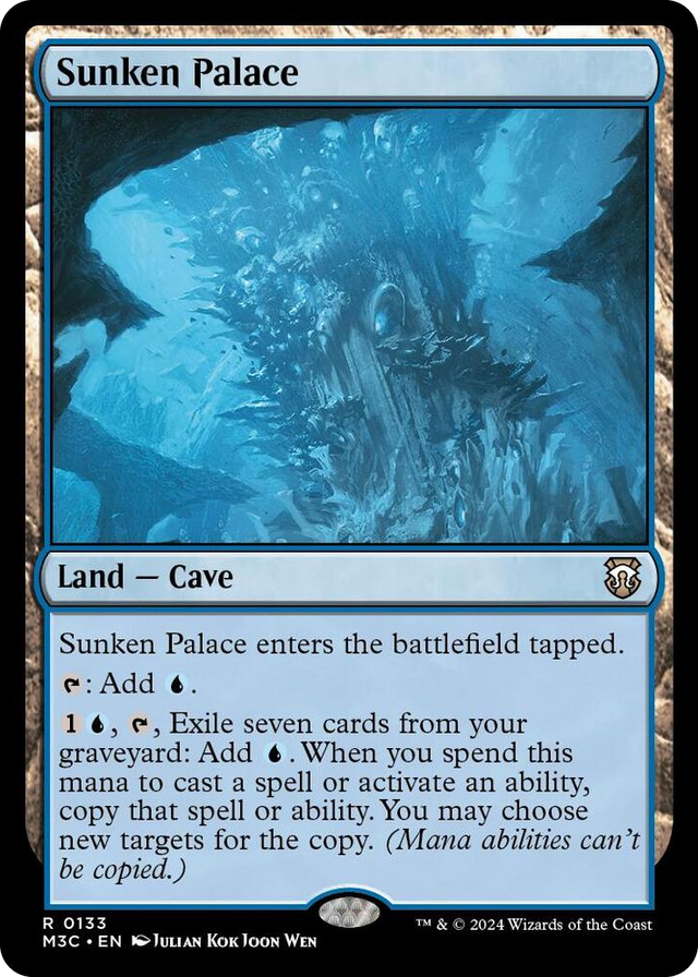 0133 Sunken Palace R Commander: Modern Horizons 3