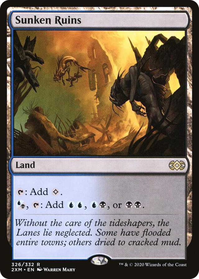 0326 Sunken Ruins R Double Masters