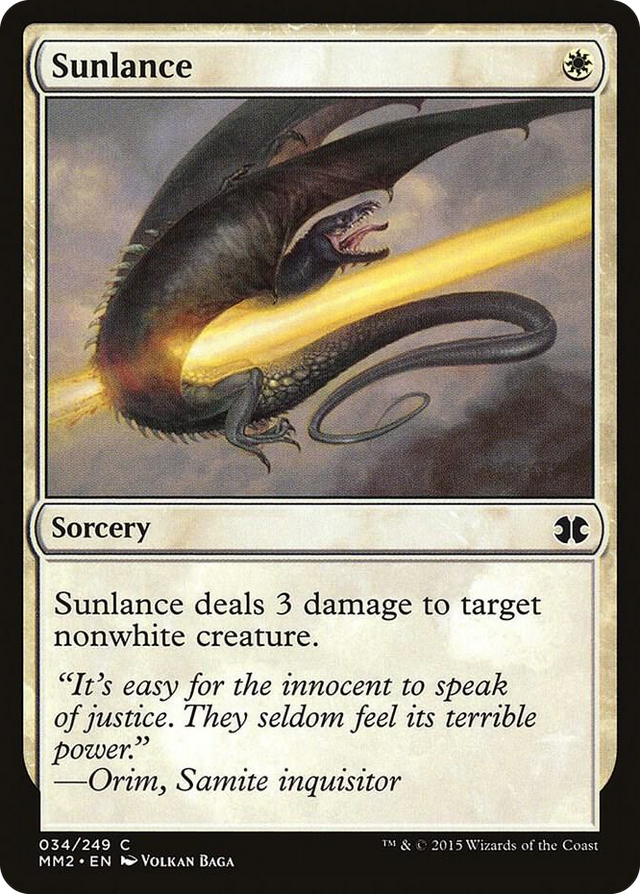 0034 Sunlance C Modern Masters 2015