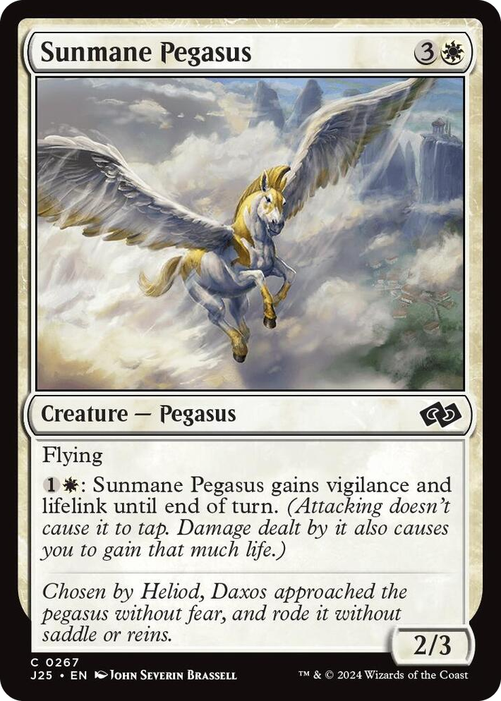 0267 Sunmane Pegasus C Foundations Jumpstart