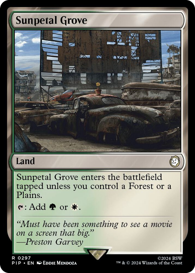 0297 Sunpetal Grove R Universes Beyond: Fallout