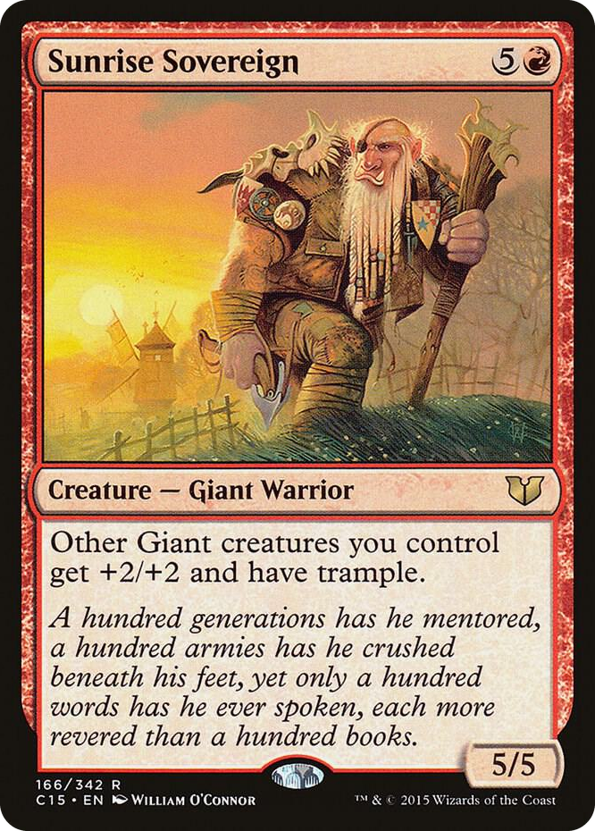 0166 Sunrise Sovereign R Commander 2015