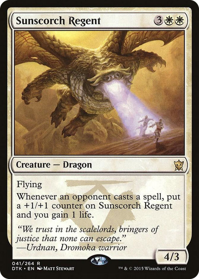 0041 Sunscorch Regent R Dragons of Tarkir