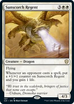 0107 Sunscorch Regent R Commander 2021