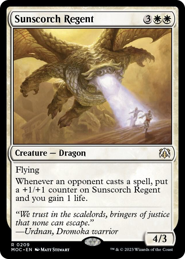 0209 Sunscorch Regent R Commander: March of the Machine