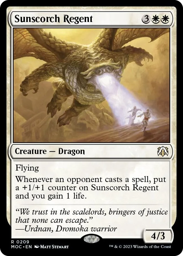0209 Sunscorch Regent R Commander: March of the Machine