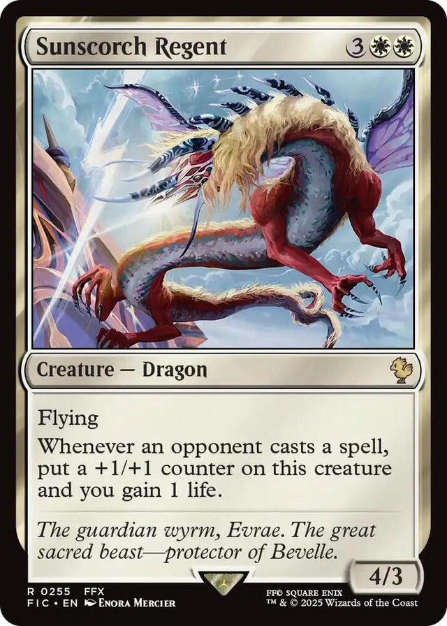 0255 Sunscorch Regent R Commander: FINAL FANTASY